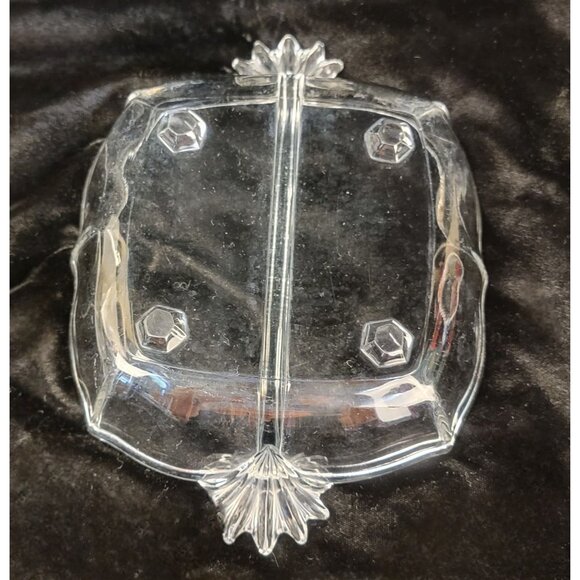 Vintage Fostoria Baroque Relish Dish - Picture 11 of 12